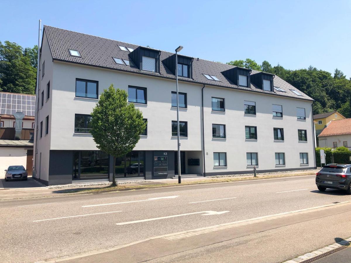 Voyage Stadtoase Am Fluss I Zentral I Freier Parkplatz I Wifi I Netflix I Aufzug Kempten Bagian luar foto