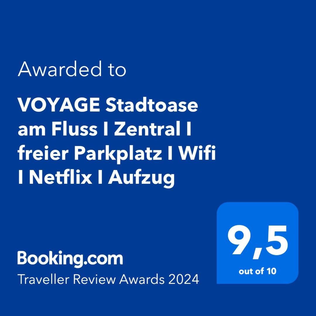 Voyage Stadtoase Am Fluss I Zentral I Freier Parkplatz I Wifi I Netflix I Aufzug Kempten Bagian luar foto